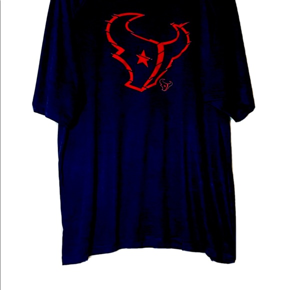 New Men’s NFL TEAM APPAREL Navy Short Sleeve Graphic Tee, Size XXL - Picture 2 of 3